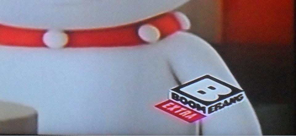 Logo Boomerang Extra Durante Monk el perro