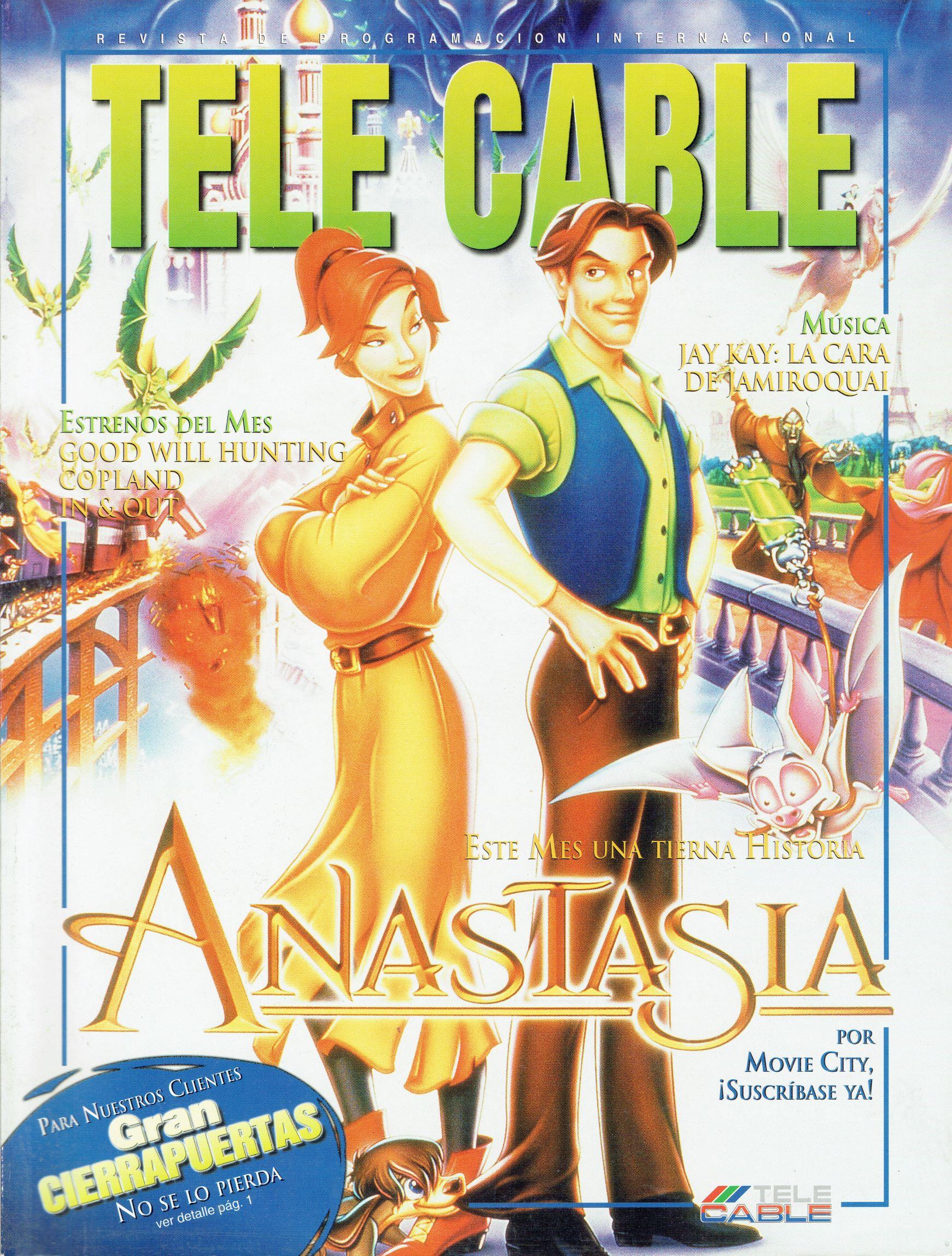 Portada Revista Telecable (Lima, Perú) - Agosto 1999