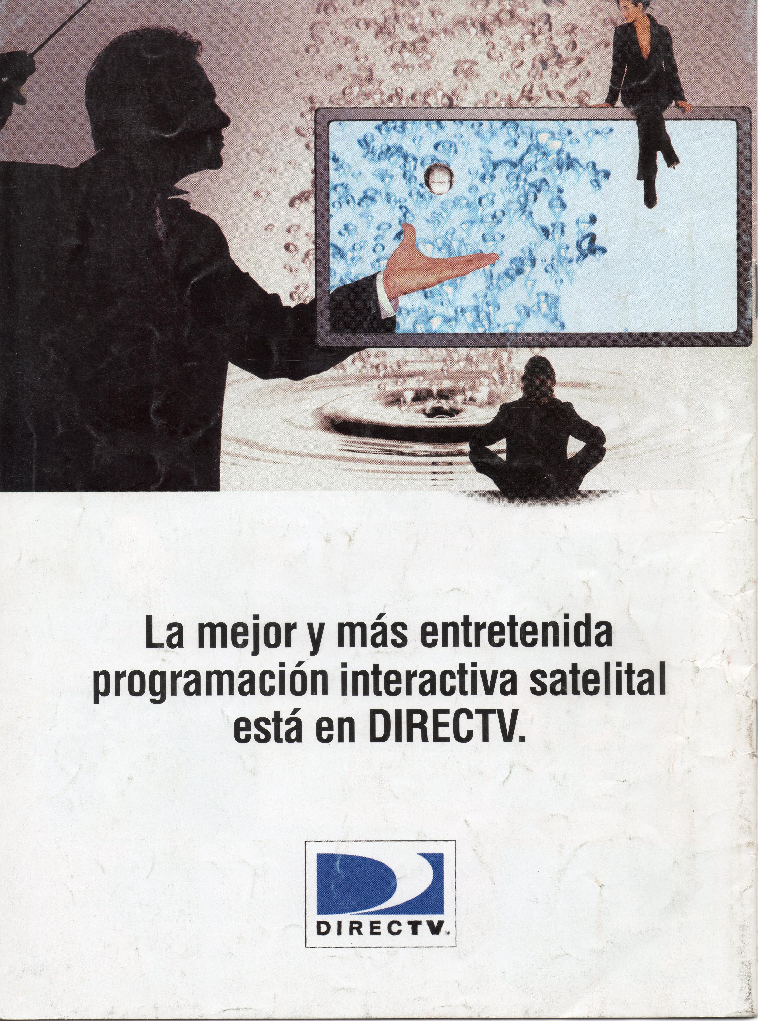 Afiche Directv (Noviembre / Diciembre 2003)