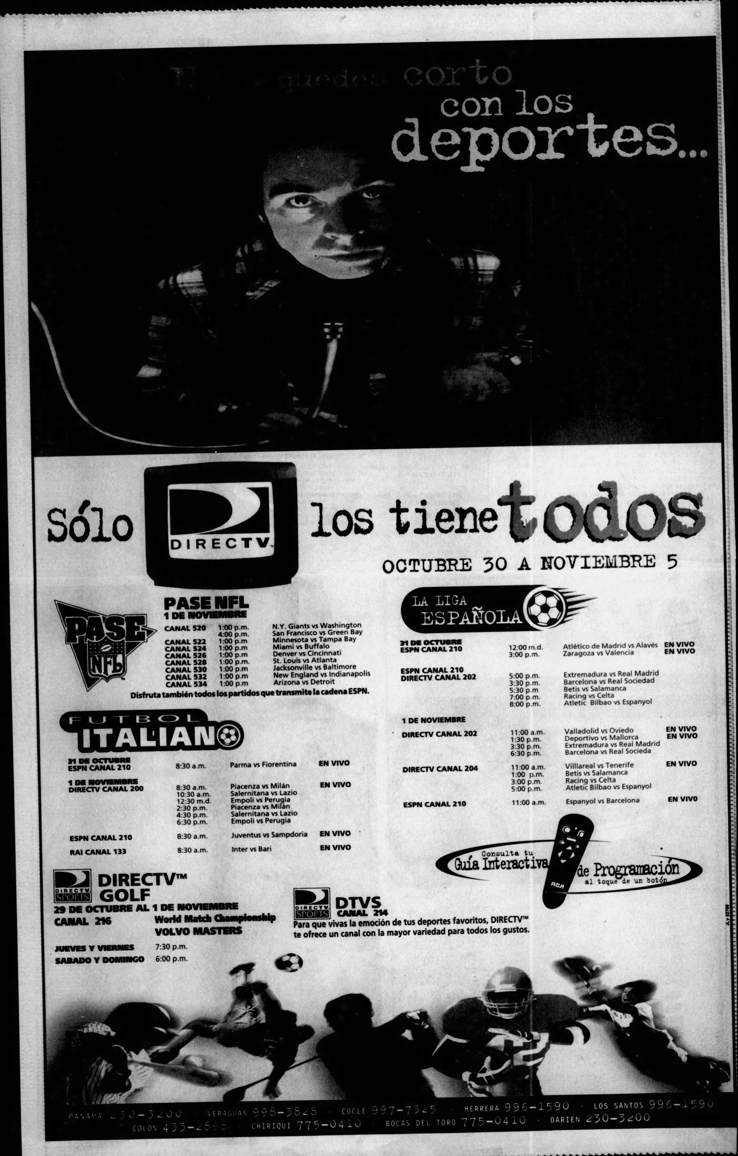Publicidad de directv