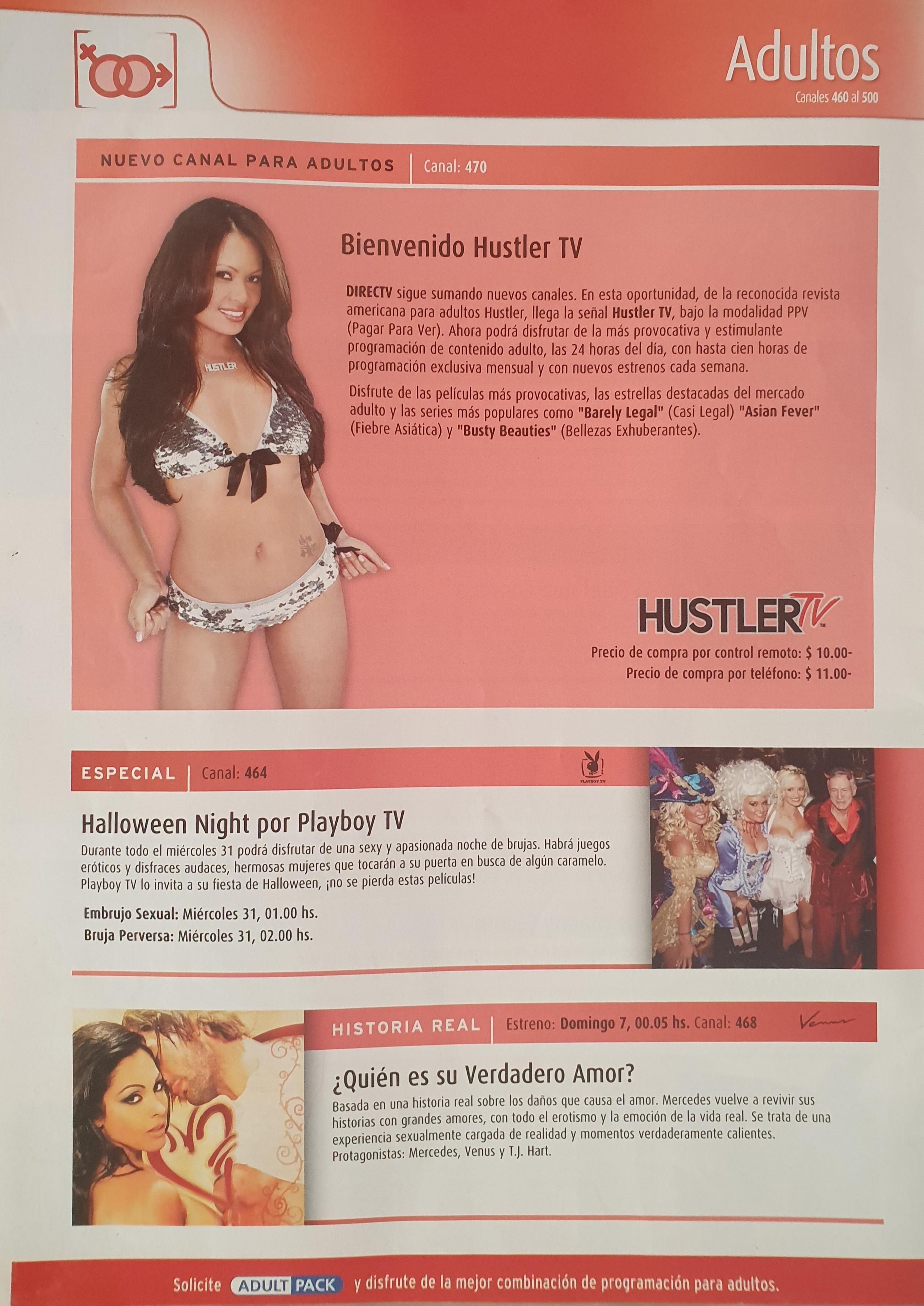 Lanzamiento Hustler TV en Directv